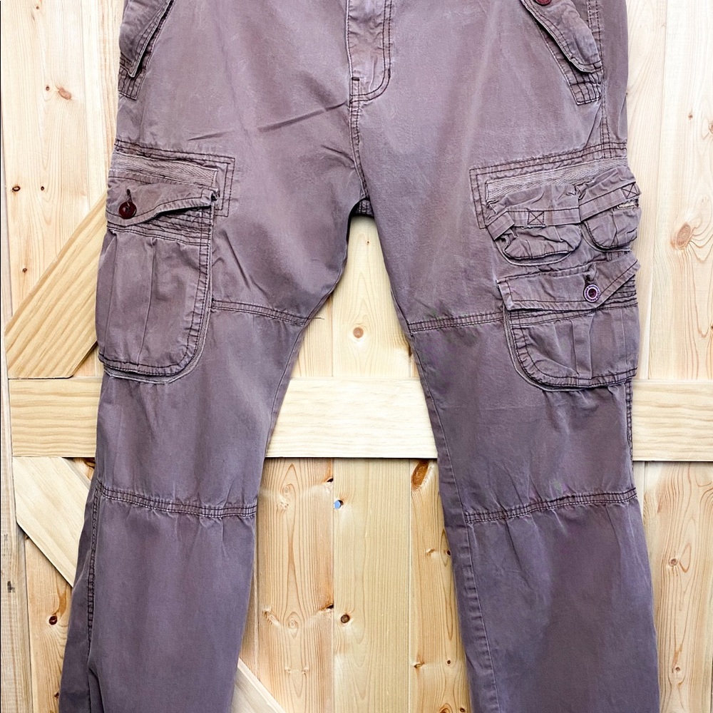 Men’s Brown Cargo pants. 34” waist and 34” length